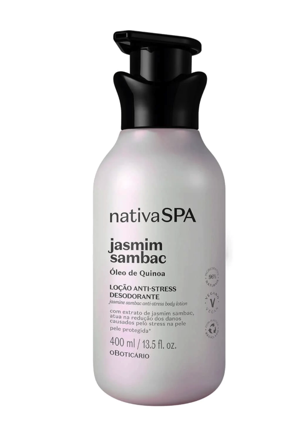 Loción hidratante Corporal Antiestres Jasmin Sambac 400Ml Exp Nspa